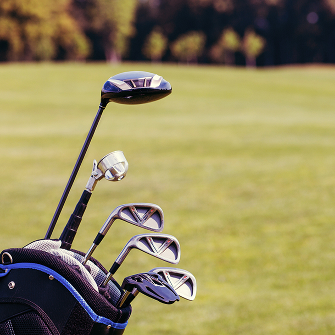 ゴルフクラブの写真